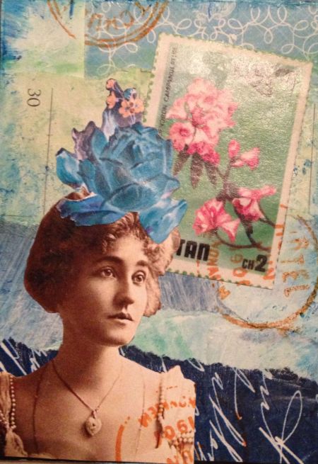 artist trading card by Paula Boyd Farrington