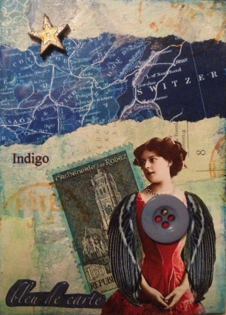 artist trading card by Paula Boyd Farrington
