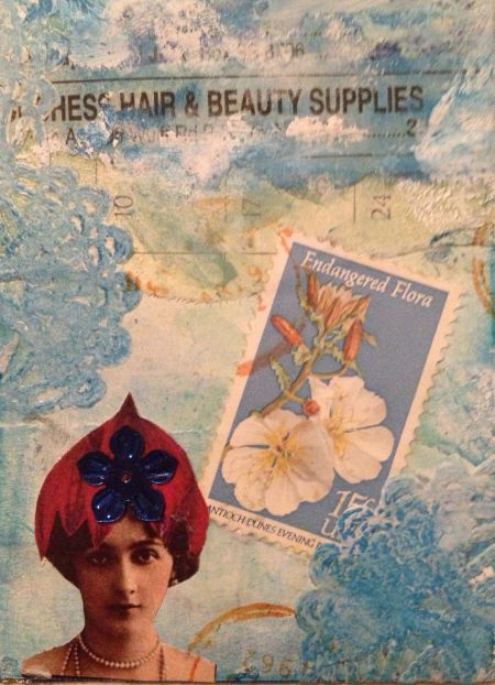 artist trading card by Paula Boyd Farrington