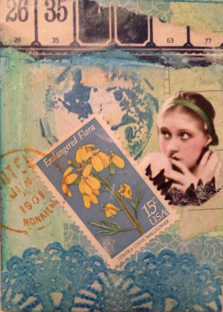 artist trading card by Paula Boyd Farrington