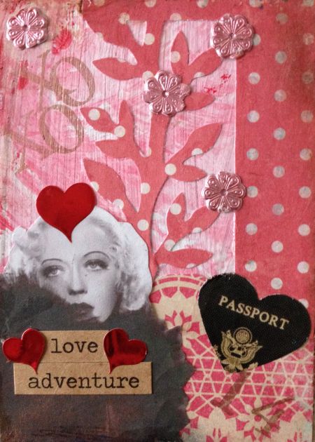 © 2013 paula boyd farrington · mixed media artist trading card