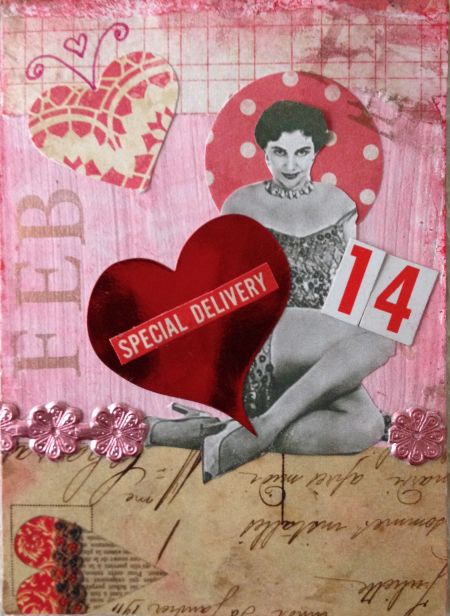 © 2013 paula boyd farrington · mixed media artist trading card